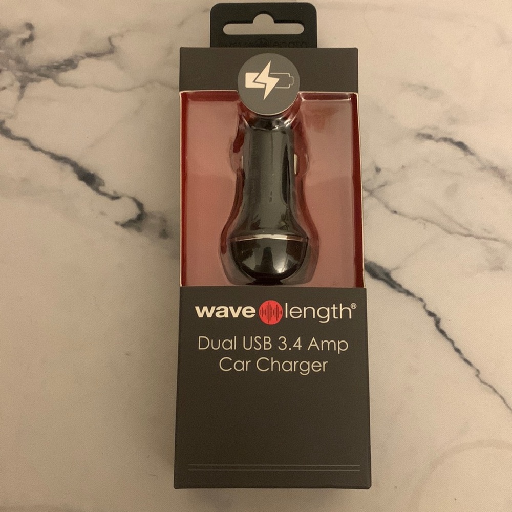 Dual USB 3.4 Amp Car Charger